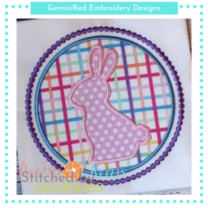 Pearl Framed Bunny {Four Sizes}