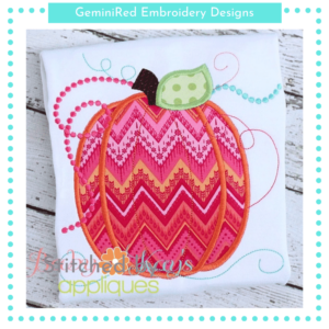 Pearls and Swirls Pumpkin {Four Sizes}