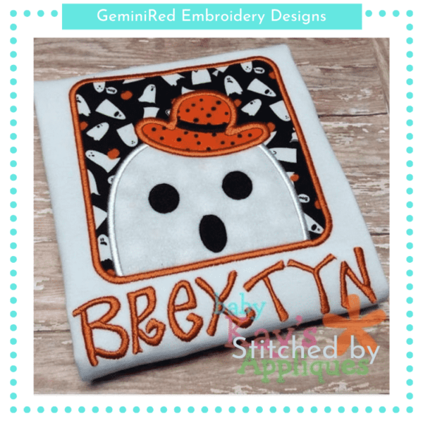 Peeking Ghost {Four Sizes}