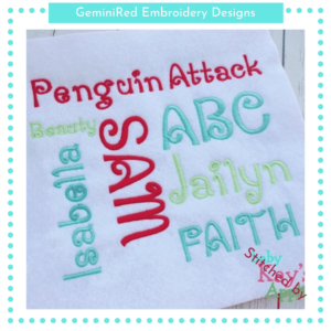 Penguin Attack Font {Four Sizes}