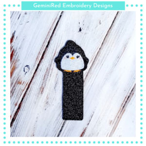 Penguin Buddy Bookmark {5x7}
