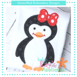 Penguin Girl {Four Sizes}