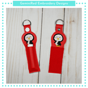 Penguin Lip Balm Holders {Eyelet & Snap}