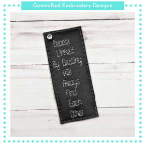 People Linked Bookmark {5x7}