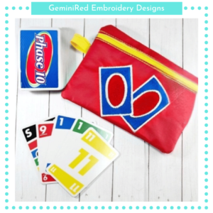 Phase Card Game Zipper Bag {Two Designs}