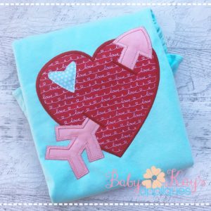 Heart with Arrow {Four Sizes}