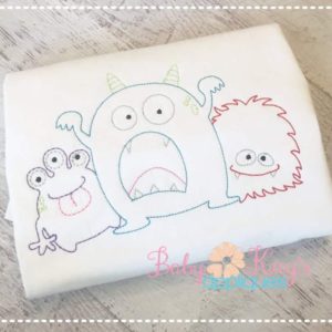 Monster Trio {Four Sizes}
