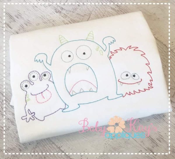 Monster Trio {Four Sizes}