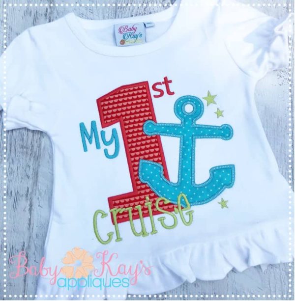 My 1st Cruise Anchor {Four Sizes}