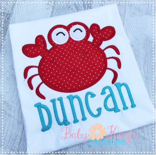 Happy Crab {Four Sizes}