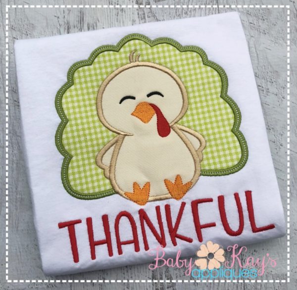 Thankful Turkey Boy {Four Sizes}