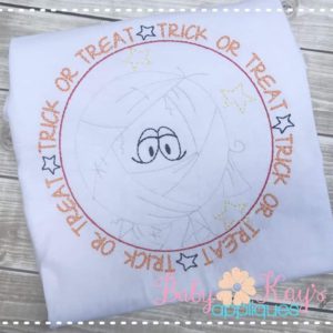 Trick or Treat Mummy Sketch {Four Sizes}