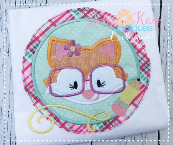 Fox Girl In Pencil Frame {Four Sizes}