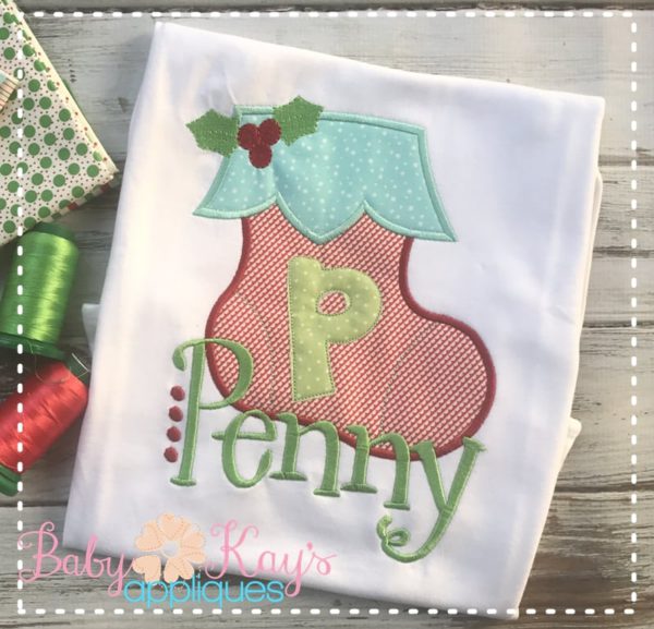 Stocking Alphabet {Four Sizes}