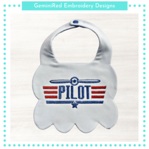 Pilot Bib {Three Sizes}
