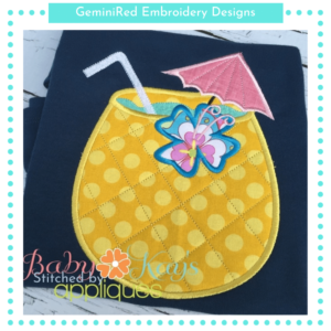 Pineapple Tropical Drink {Four Sizes}