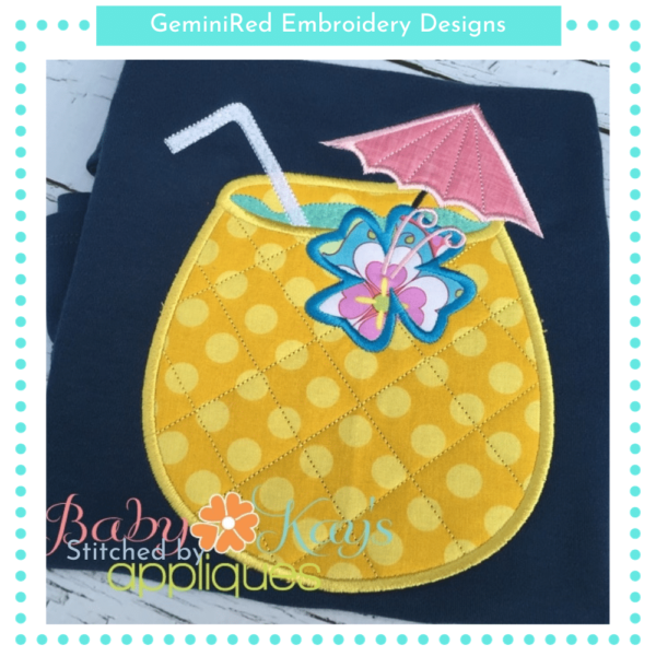 Pineapple Tropical Drink {Four Sizes}