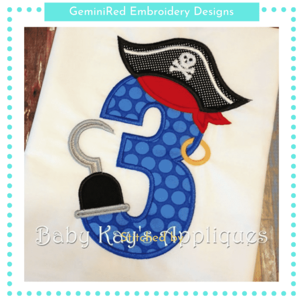 Pirate Numbers Set {Seven Sizes} - Image 4