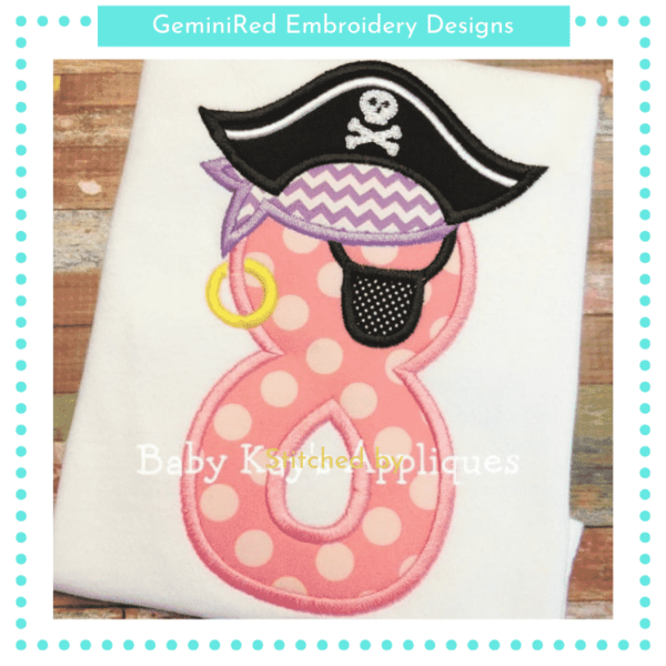 Pirate Numbers Set {Seven Sizes} - Image 2
