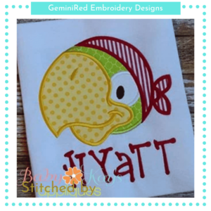 Pirate Parrot {Four Sizes}