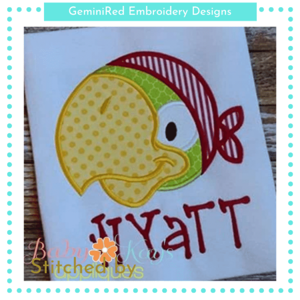 Pirate Parrot {Four Sizes}