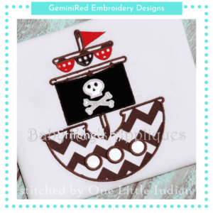 Pirate Ship {Three Sizes}