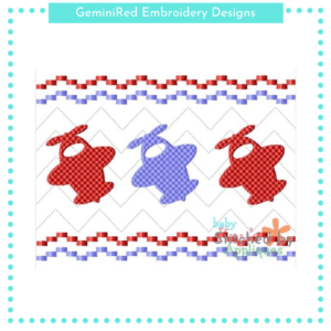 Plane Faux Smock {Three Sizes}