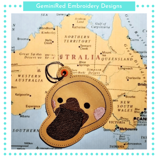 Platypus Bookmark {4x4}