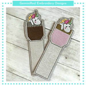 Pocket Unicorn Bookmark {5x7}