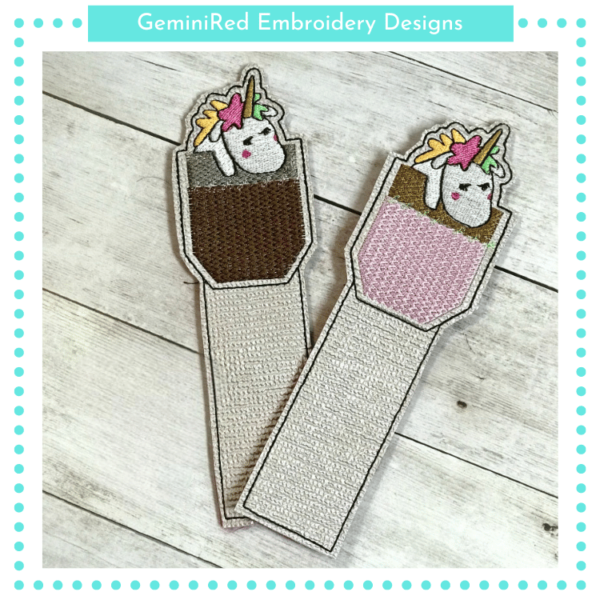 Pocket Unicorn Bookmark {5x7}
