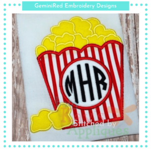 Popcorn Appliqué {Four Sizes}