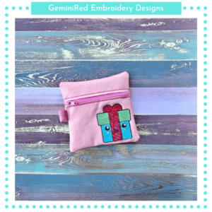 Present Zipper Bag {4x4}