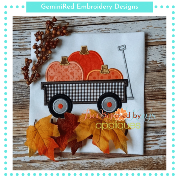 Pumpkin Wagon {Four Sizes} - Image 2