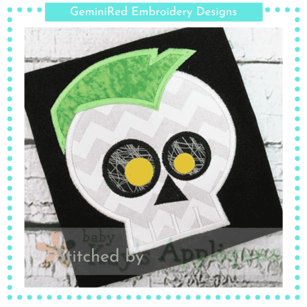 Punk Skull {Four Sizes}