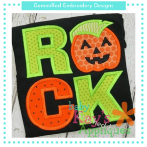 Punkin ROCK {Four Sizes}