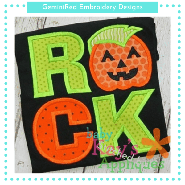 Punkin ROCK {Four Sizes}