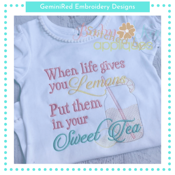 Put Lemons in your Sweet Tea {Four Sizes} - Image 2
