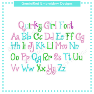 Quirky Girl Font {Five Sizes}