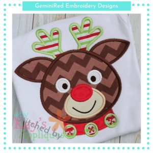 Reindeer Rudolph {Four Sizes}