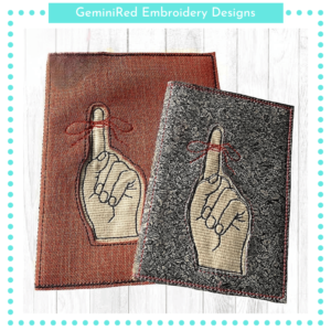 Remember Ribbon Notebook Cover {Three Sizes}