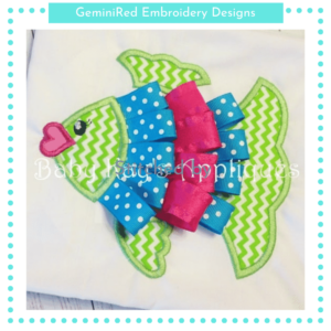Ribbon Fish {Four Sizes}