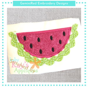 Ric Rac Watermelon {Four Sizes}