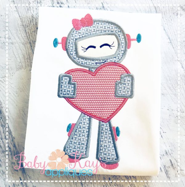 Valentine Robot Girl {Four Sizes}