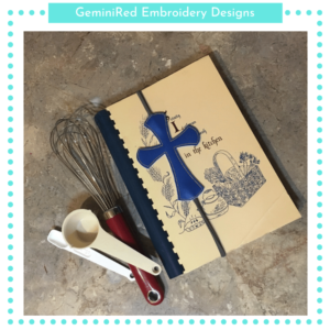 Rounded Cross Bookband {4x4}