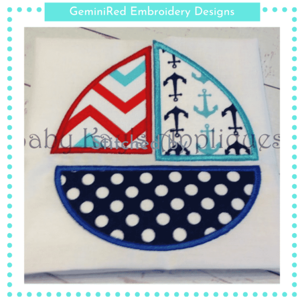 Sailboat {Five Sizes}