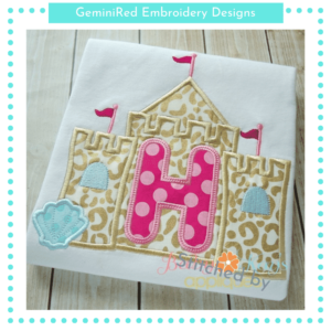 Sandcastle Alpha {Four Sizes}