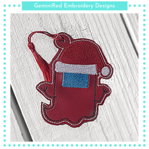 Santa Among Us Bookmark {5x7}