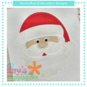 Santa Appliqué {Four Sizes}