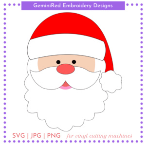 CUT FILE - Santa Face