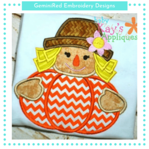 Scarecrow Pumpkin {Four Sizes}